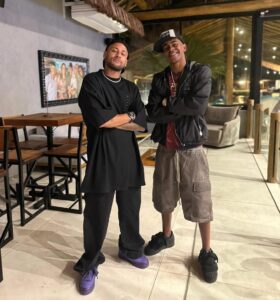 Neymar Jr. e Lamine Yamal, juntos no Brasil. / IG: Lamine Yamal