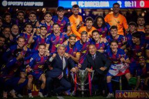 O Barça venceu todos os jogos em casa na LaLiga 2025/26. / @FCBarcelona_br