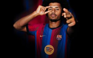 Karim Adeyemi, novo jogador do Barça até 2031 / @FCBarcelona_br