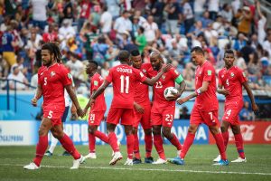 Panamá comemora gol