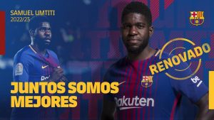 Umtiti renovado