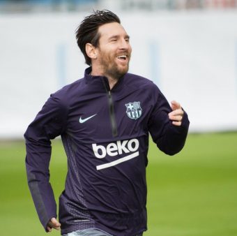 Messi, de volta aos treinos