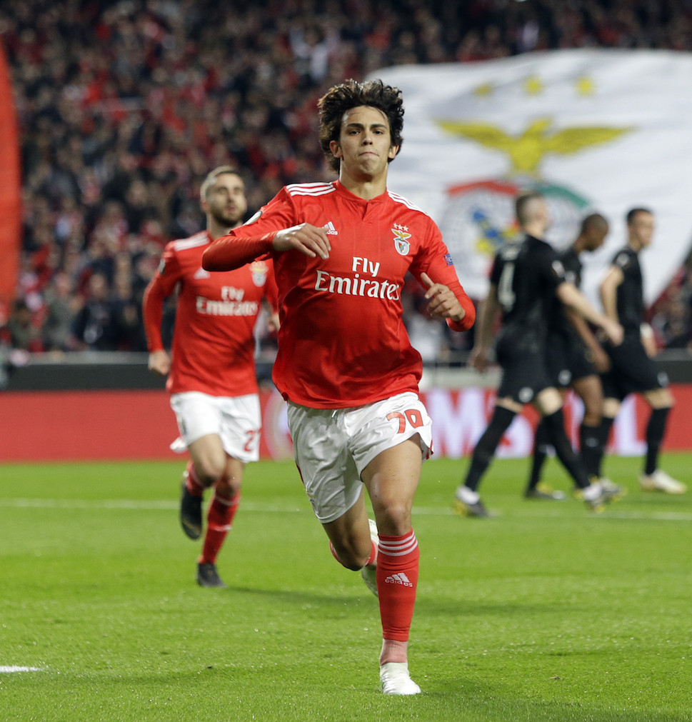 Doentes por Futebol - Hat-trick do jovem João Félix na Liga Europa. O  Benfica venceu o Eintracht Frankfurt por 4x2.