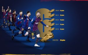 Messi, o único craque da história com seis Chuteiras de Ouro na coleção