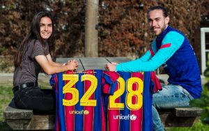 Os irmãos Ari e Óscar Mingueza, um caso único no futebol espanhol.