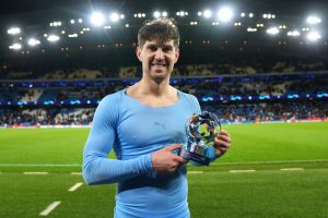 O zagueiro do Manchester City, John Stones, foi eleito o craque da rodada na Liga dos Campeões / Twitter: @ChampionsLeague