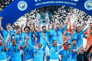 O Manchester City conquistou a primeira Liga dos Campeões da sua história / Twitter: @ManCityPT