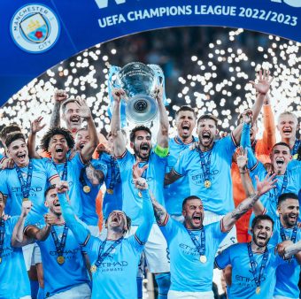 O Manchester City conquistou a primeira Liga dos Campeões da sua história / Twitter: @ManCityPT