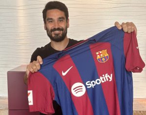 Gündogan, novo reforço do Barça para as próximas duas temporadas. / Twitter: @FCBarcelona_br