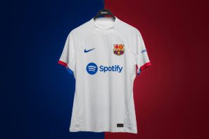 Esse é o novo uniforme reserva do Barça na temporada 2023/24. / Twitter: @FCBarcelona_br