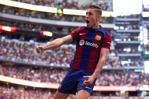 Fermín López, um golaço e uma assistência no Superclássico de Dallas / Twitter: @FCBarcelona_br