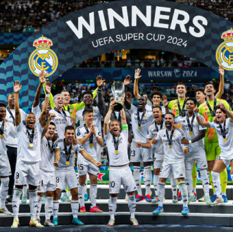 Real Madrid, Supercampeão da Europa 2024. / Foto: Twitter @RealMadrid