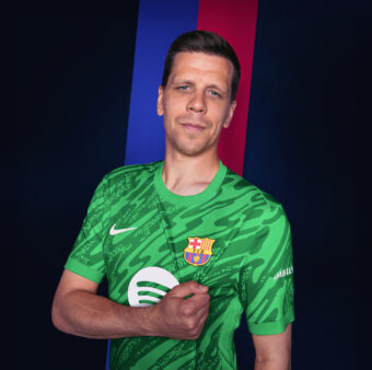 Szczesny, novo goleiro do Barça até o final da temporada. / Foto: Twitter @FCBarcelona_br