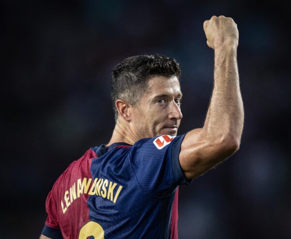 Lewandowski fez história ao superar a marca dos 100 gols na Champions League. / Foto: Ricardo Nogueira