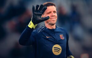 Szczęsny renovou com o Barça por mais duas temporadas. / @FCBarcelona_br