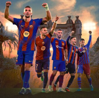 O atacante Ferran Torres alcançou contra o Elche a marca de 50 gols com a camisa do Barça. / @FCBarcelona_br