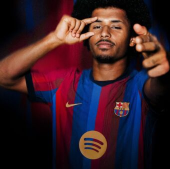 Karim Adeyemi, novo jogador do Barça até 2031 / @FCBarcelona_br